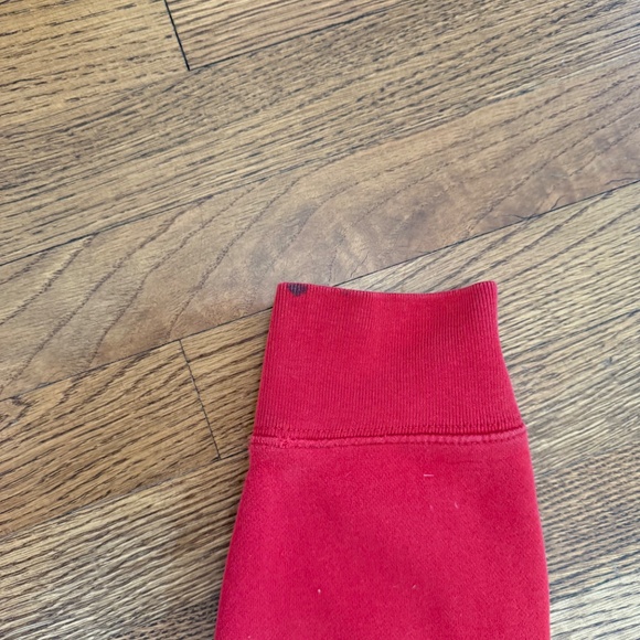 Large Men’s Red Ralph Lauren Polo Zip Up Sweater with Hoodie - Picture 4 of 6